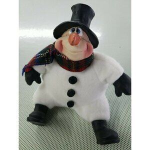 Kringle soft and resin face, feet and hands Snowma